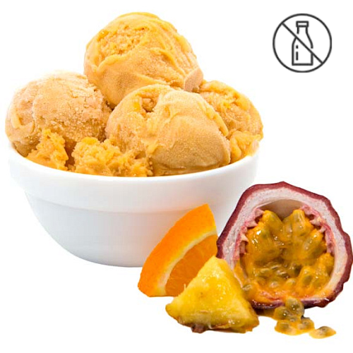 Десерт замороженный «Смузи маракуйя, ананас, апельсин», 1 кг