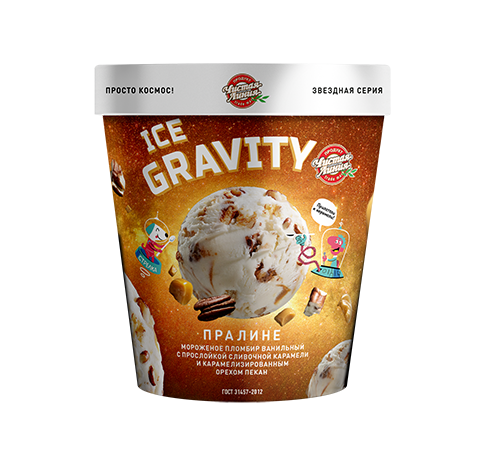 Пломбир Ice Gravity «Пралине», 270 г