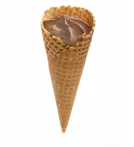 Мороженое «Сахарный Рожок» пломбир шоколадный в вафельном рожке, 110 г