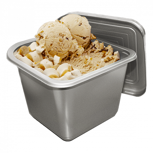 Мороженое пломбир ванильный «Кленовый» с грецким орехом, 1 кг