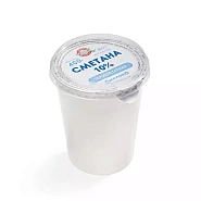 Сметана термостатная из натурального молока 10%, 400 г