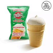 «Протеиновое», пломбир без сахарозы в вафельном стаканчике, 80 г