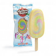 Мороженое «Радуга» пломбир ванильный эскимо, 70 г