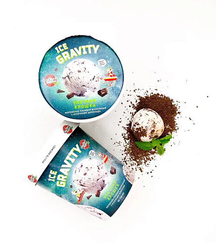 Пломбир Ice Gravity «Улетная крошка», 270 г