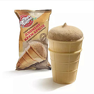 Пломбир крем-брюле в вафельном стаканчике (флоупак), 80г