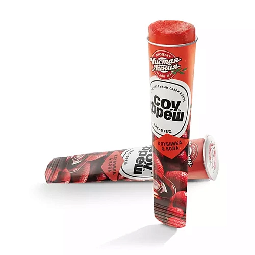 Мороженое сорбет СОУ ФРЕШ «Клубника&Кола», 98 г