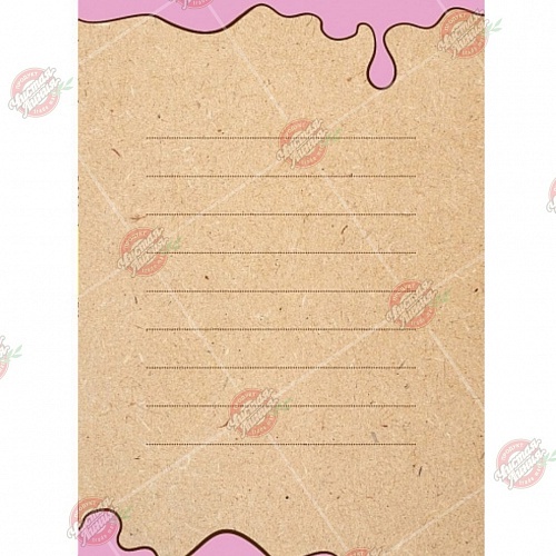 Открытка Чистая Линия. Кошка. С днем рождения