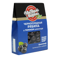 Черноплодная рябина в темном шоколаде, 100 г