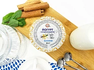 Йогурт «Сладкая Ваниль» термостатный из цельного коровьего молока 3,4% -4,5%, 180 г