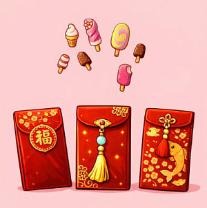 春節 — конверты удачи