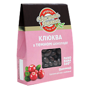Клюква в темном шоколаде, 100 г