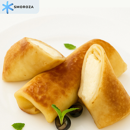 Блинчики с творогом замороженные, 500 г