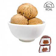 Мороженое пломбир Ночное низкокалорийное, молочное, карамельное, 1 кг