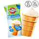 Десерт без сахарозы на кокосовой основе в вафельном стаканчике, 80 г