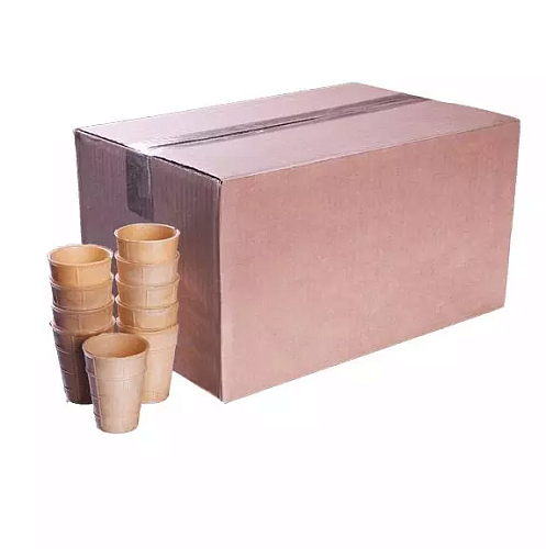 Стаканчики вафельные, коробка (672 шт.)