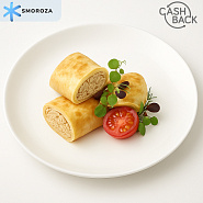 Блинчики с курицей в сырно-сливочном соусе, 500 г