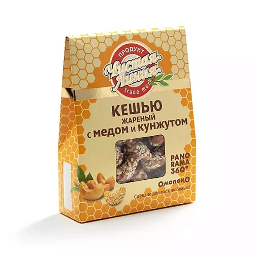 Кешью жареный с медом и кунжутом, 100 г
