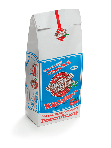 Пломбир Семейное ваниль, 450 г