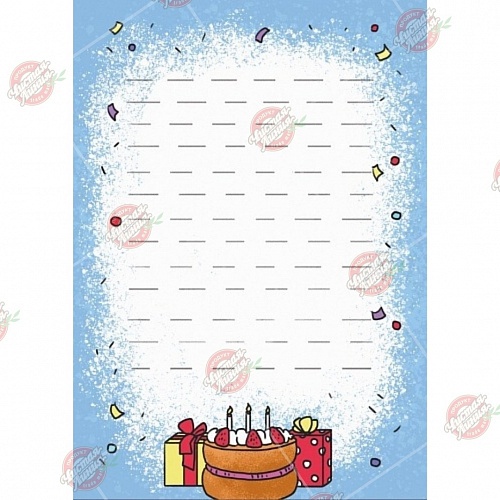 Открытка Чистая Линия. Коровы. С днем рождения