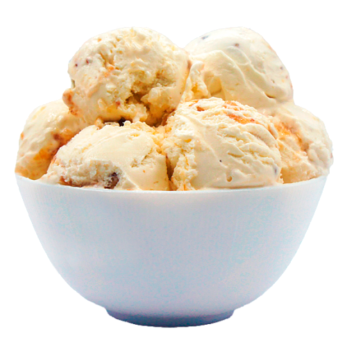 Пломбир сырный с наполнителем из инжира и кусочками грецкого карамелизованного ореха 1кг