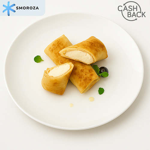 Блинчики с творогом замороженные, 500 г